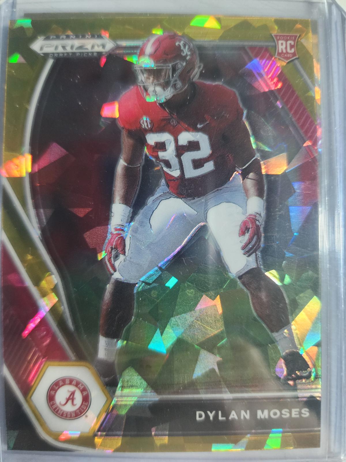 Dylan Moses [Gold Ice Prizm] #140