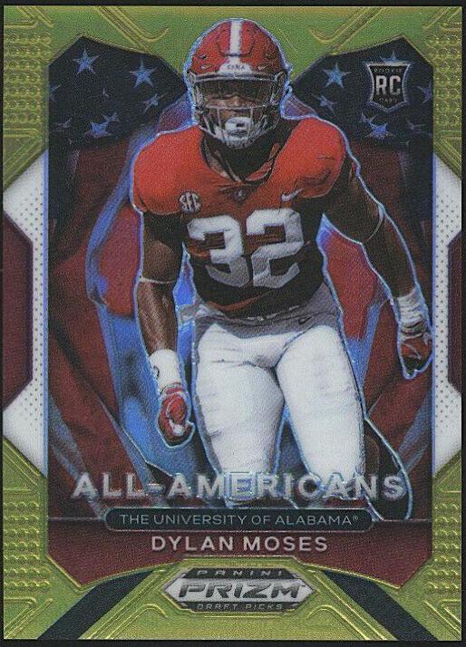 Dylan Moses [Gold Prizm] #190