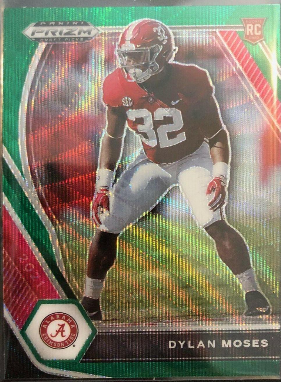Dylan Moses [Green Wave Prizm] #140