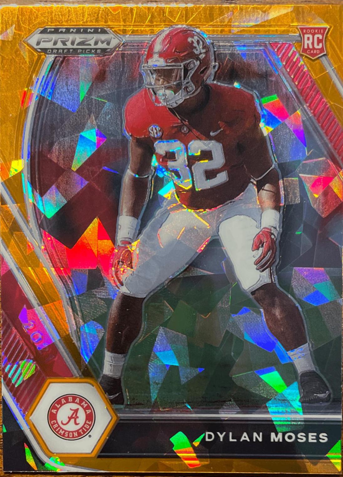 Dylan Moses [Orange Ice Prizm] #140