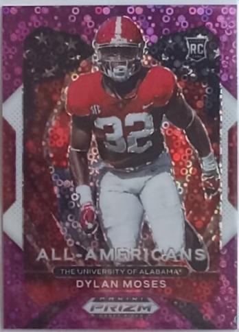 Dylan Moses [Purple Circles Prizm] #190
