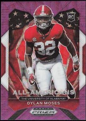 Dylan Moses [Purple Wave Prizm] #190