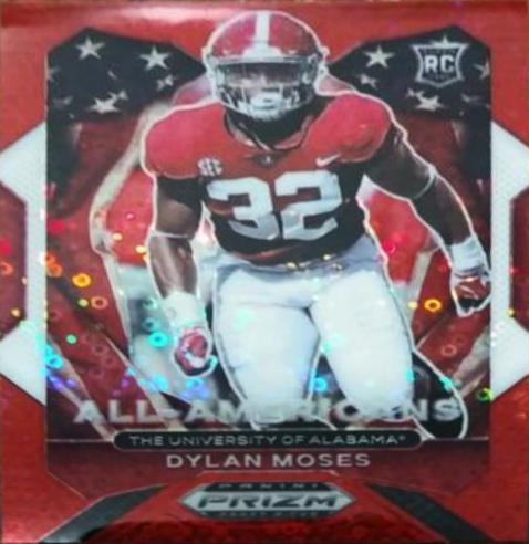 Dylan Moses [Red Circles Prizm] #190
