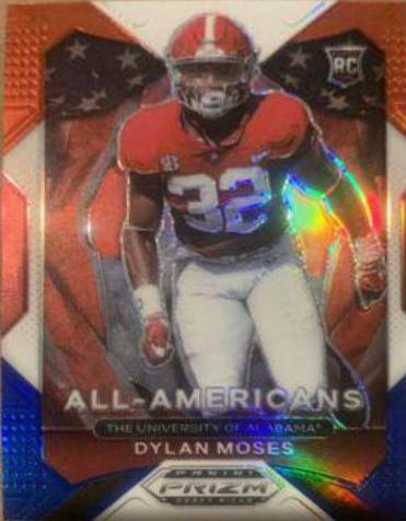 Dylan Moses [Red White and Blue Prizm] #190
