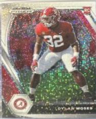Dylan Moses [White Sparkle Prizm] #140