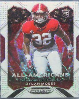 Dylan Moses [White Sparkle Prizm] #190