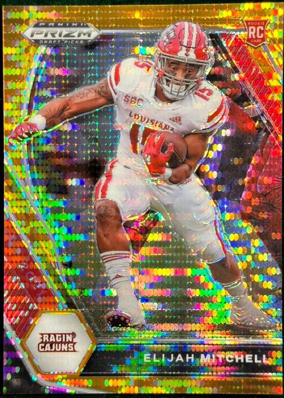Elijah Mitchell [Orange Pulsar Prizm] #156