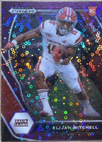 Elijah Mitchell [Purple Circles Prizm] #156