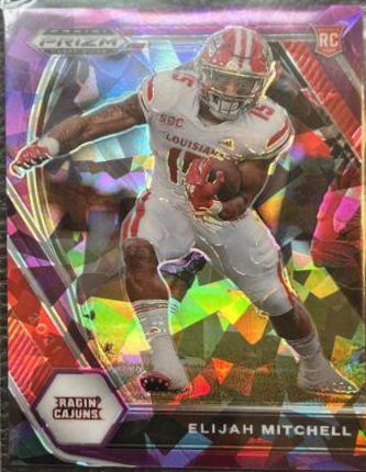 Elijah Mitchell [Purple Ice Prizm] #156