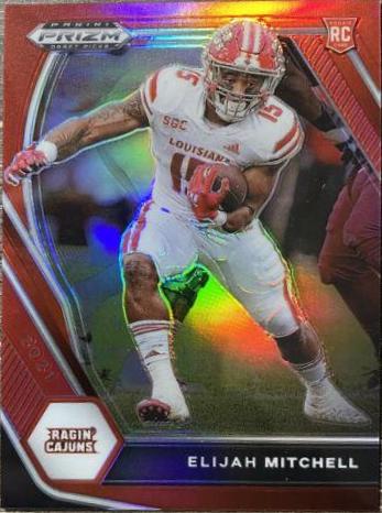 Elijah Mitchell [Red Prizm] #156