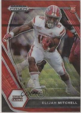 Elijah Mitchell [Ruby Wave Prizm] #156