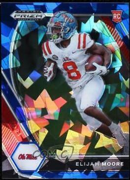 Elijah Moore [Blue Ice Prizm] #124