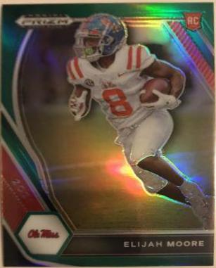 Elijah Moore [Green Prizm] #124