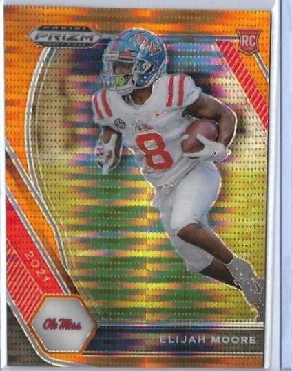 Elijah Moore [Orange Pulsar Prizm] #124
