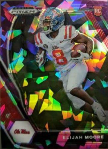 Elijah Moore [Purple Ice Prizm] #124