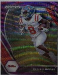 Elijah Moore [Purple Wave Prizm] #124