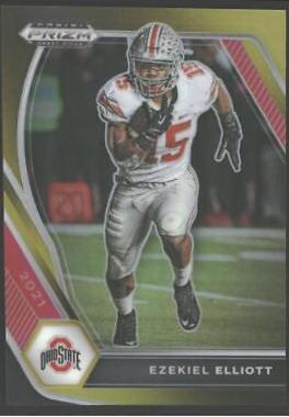 Ezekiel Elliott [Black Gold Prizm] #87