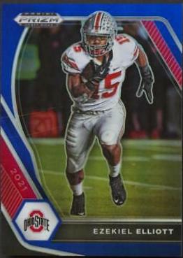 Ezekiel Elliott [Blue Prizm] #87
