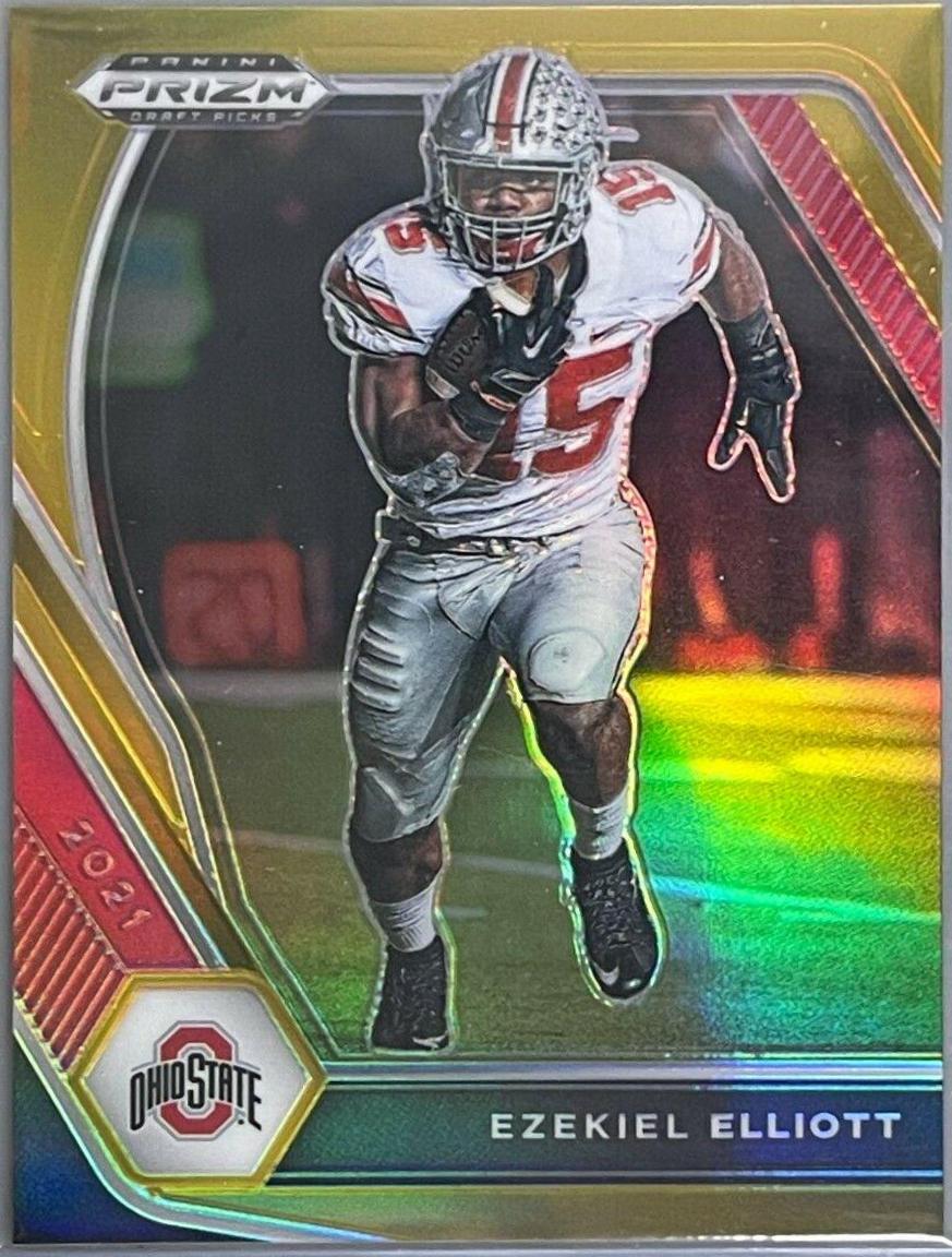 Ezekiel Elliott [Gold Prizm] #87