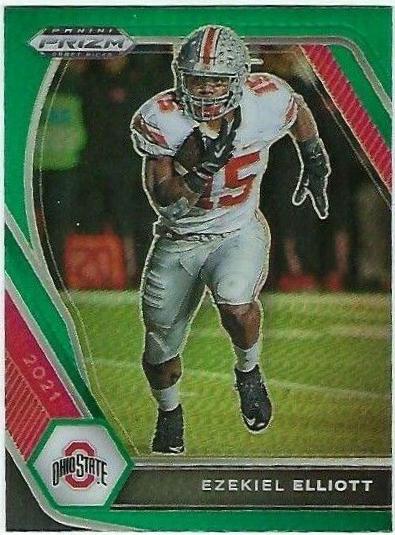 Ezekiel Elliott [Green Prizm] #87