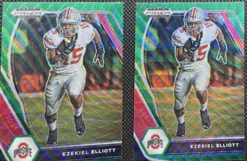 Ezekiel Elliott [Green Wave Prizm] #87
