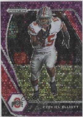 Ezekiel Elliott [Purple Circles Prizm] #87