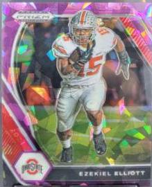 Ezekiel Elliott [Purple Ice Prizm] #87