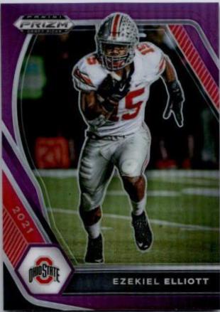 Ezekiel Elliott [Purple Prizm] #87