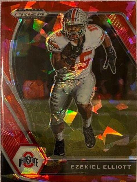 Ezekiel Elliott [Red Ice Prizm] #87