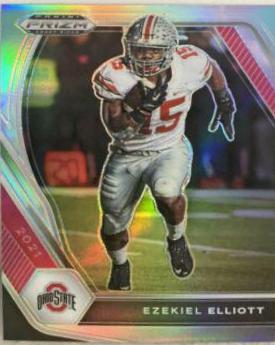 Ezekiel Elliott [Silver Prizm] #87