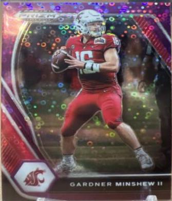 Gardner Minshew II [Purple Circles Prizm] #10