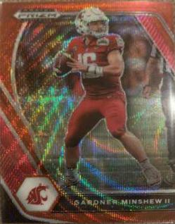 Gardner Minshew II [Ruby Wave Prizm] #10