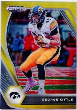 George Kittle [Gold Prizm] #50