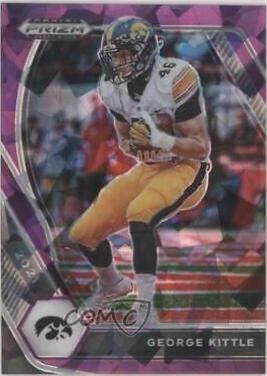 George Kittle [Purple Ice Prizm] #50