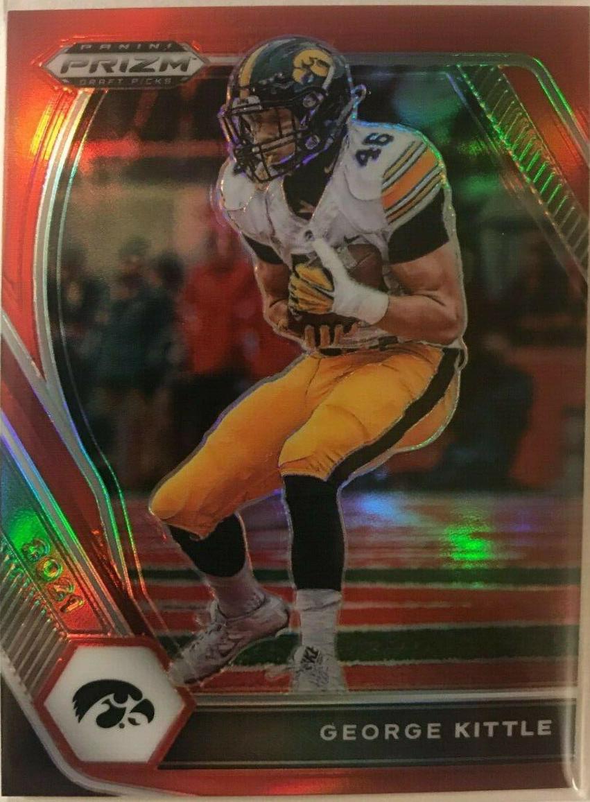 George Kittle [Red Prizm] #50
