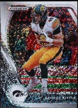 George Kittle [White Sparkle Prizm] #50