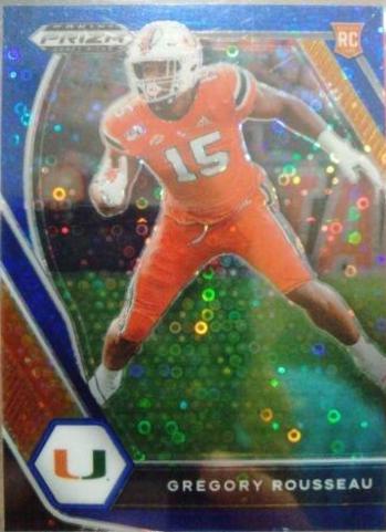 Greg Rousseau [Blue Circles Prizm] #144