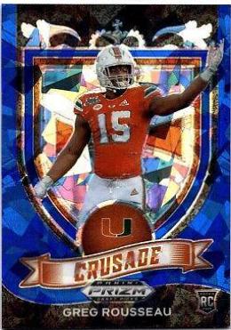 Greg Rousseau [Blue Ice Prizm] #179