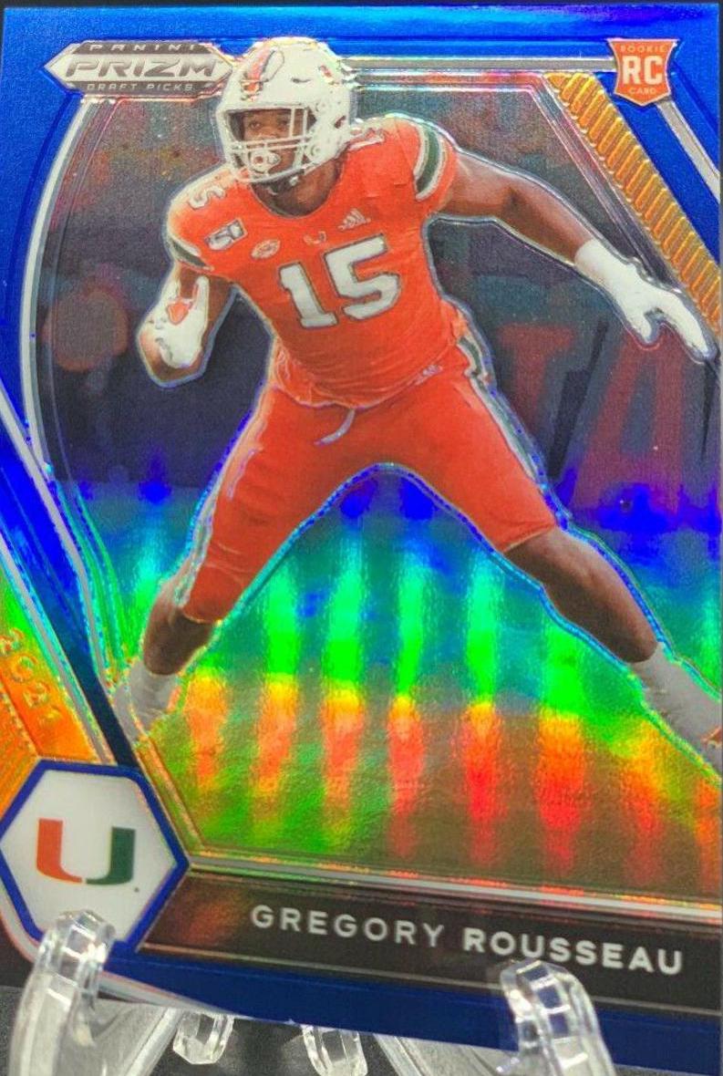 Greg Rousseau [Blue Prizm] #144