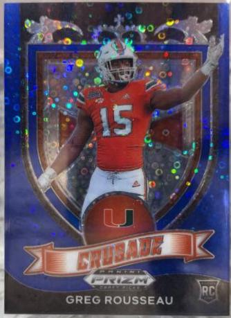 Greg Rousseau [Blue Prizm] #179