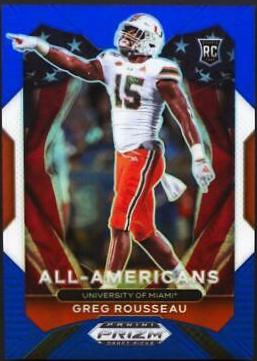Greg Rousseau [Blue Prizm] #200