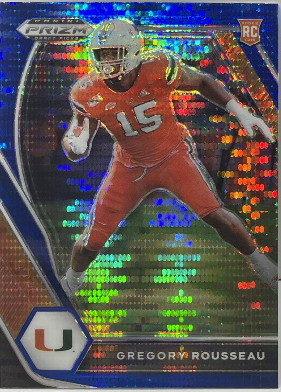 Greg Rousseau [Blue Pulsar Prizm] #144