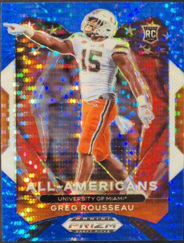Greg Rousseau [Blue Pulsar Prizm] #200