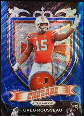 Greg Rousseau [Blue Wave Prizm] #179
