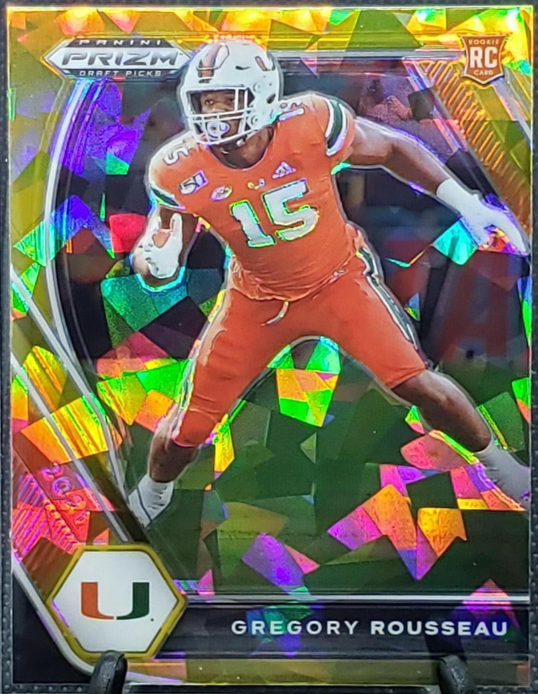 Greg Rousseau [Gold Ice Prizm] #144