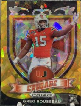 Greg Rousseau [Gold Ice Prizm] #179