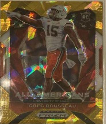 Greg Rousseau [Gold Ice Prizm] #200