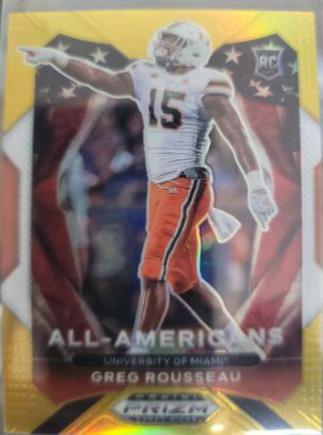 Greg Rousseau [Gold Prizm] #200