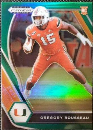 Greg Rousseau [Green Prizm] #144