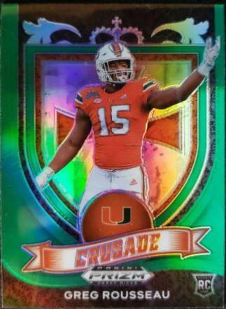 Greg Rousseau [Green Prizm] #179